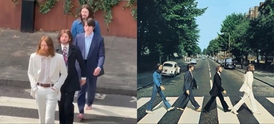 Появились новые фото со съемок байопика The Beatles
