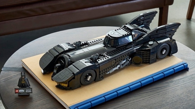 Только для настоящих фанатов Бэтмена: LEGO выпустила легендарный Бэтмобиль Тима Бертона